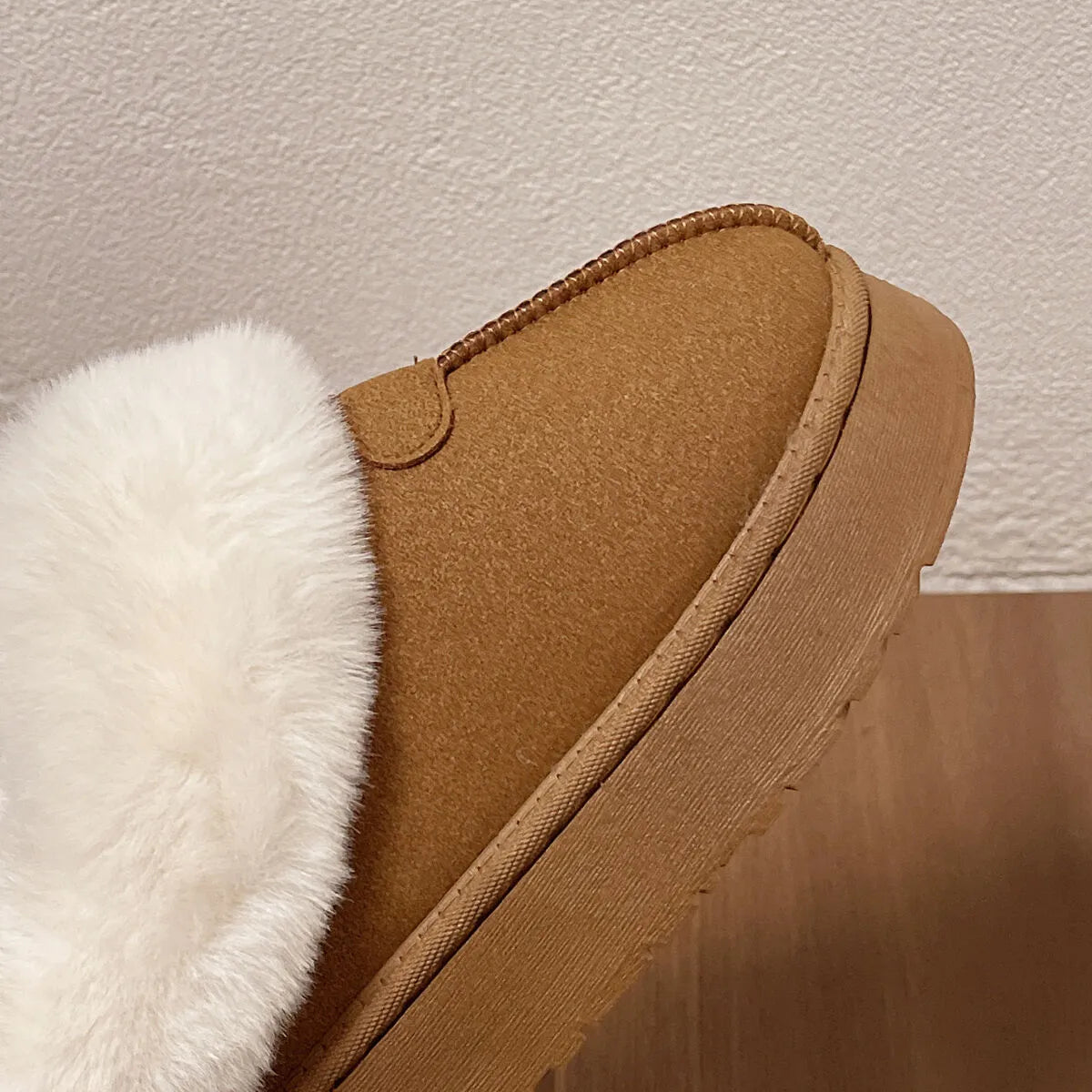 Wren Bellini — Cozy Furry Platform Boots Fashion Footwear, alternate view 8