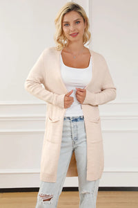 Nova Delacroix — Pocketed Long Sleeve Cardigan
