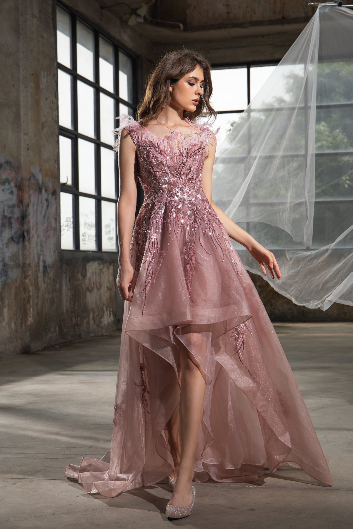 Undine Laurent — Formal Evening Gown, alternate view 2