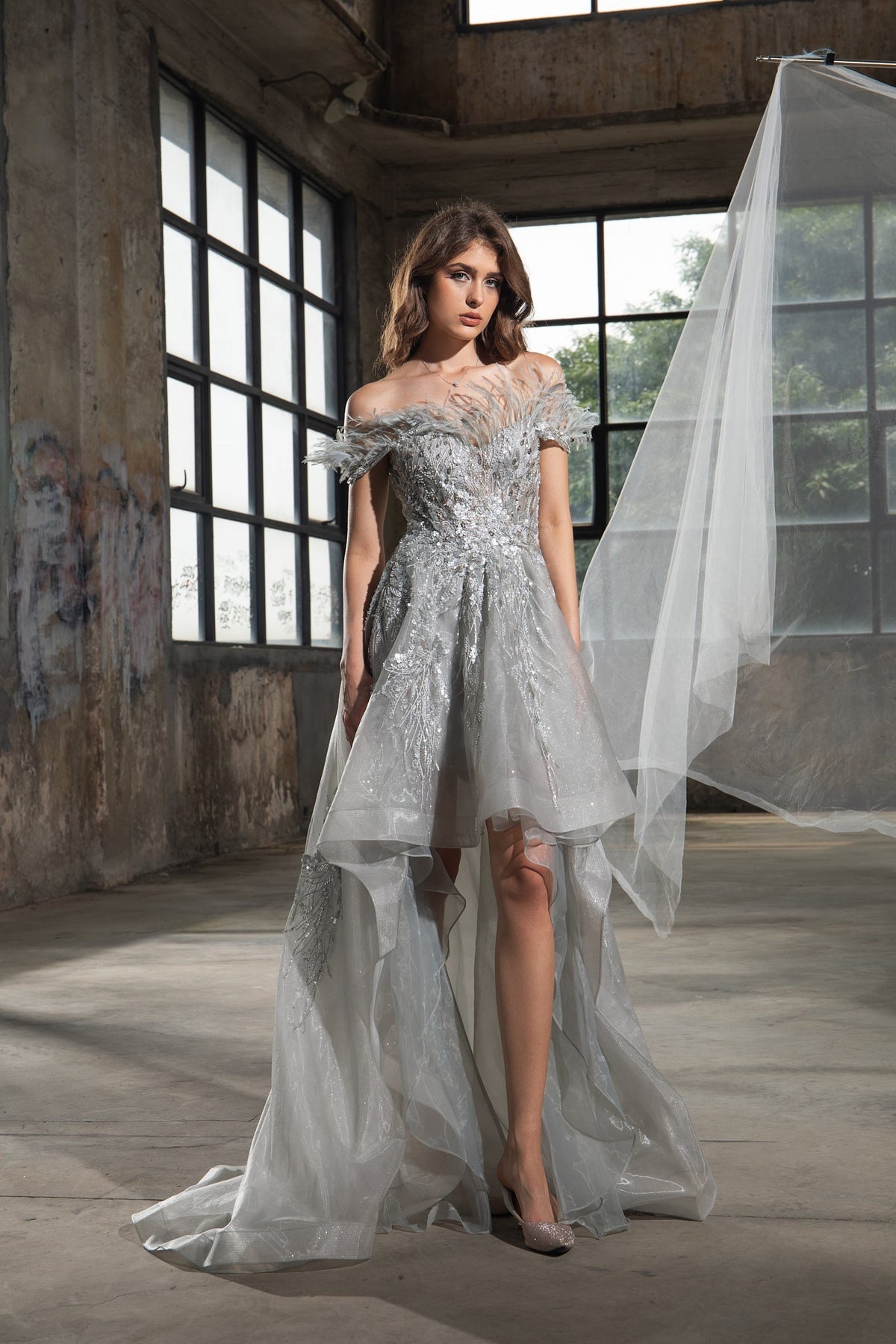 Undine Laurent — Formal Evening Gown, alternate view 6