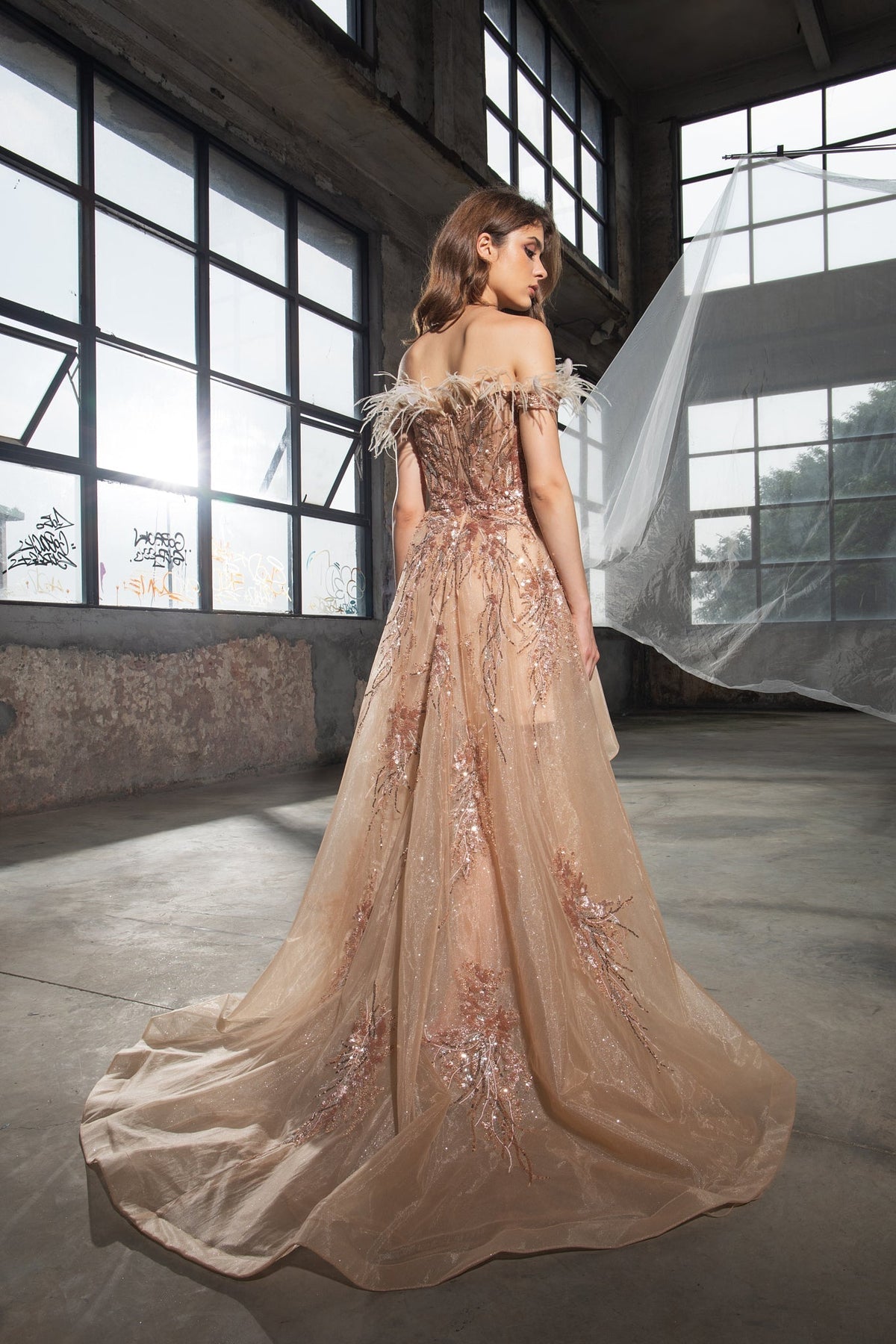 Undine Laurent — Formal Evening Gown, alternate view 3