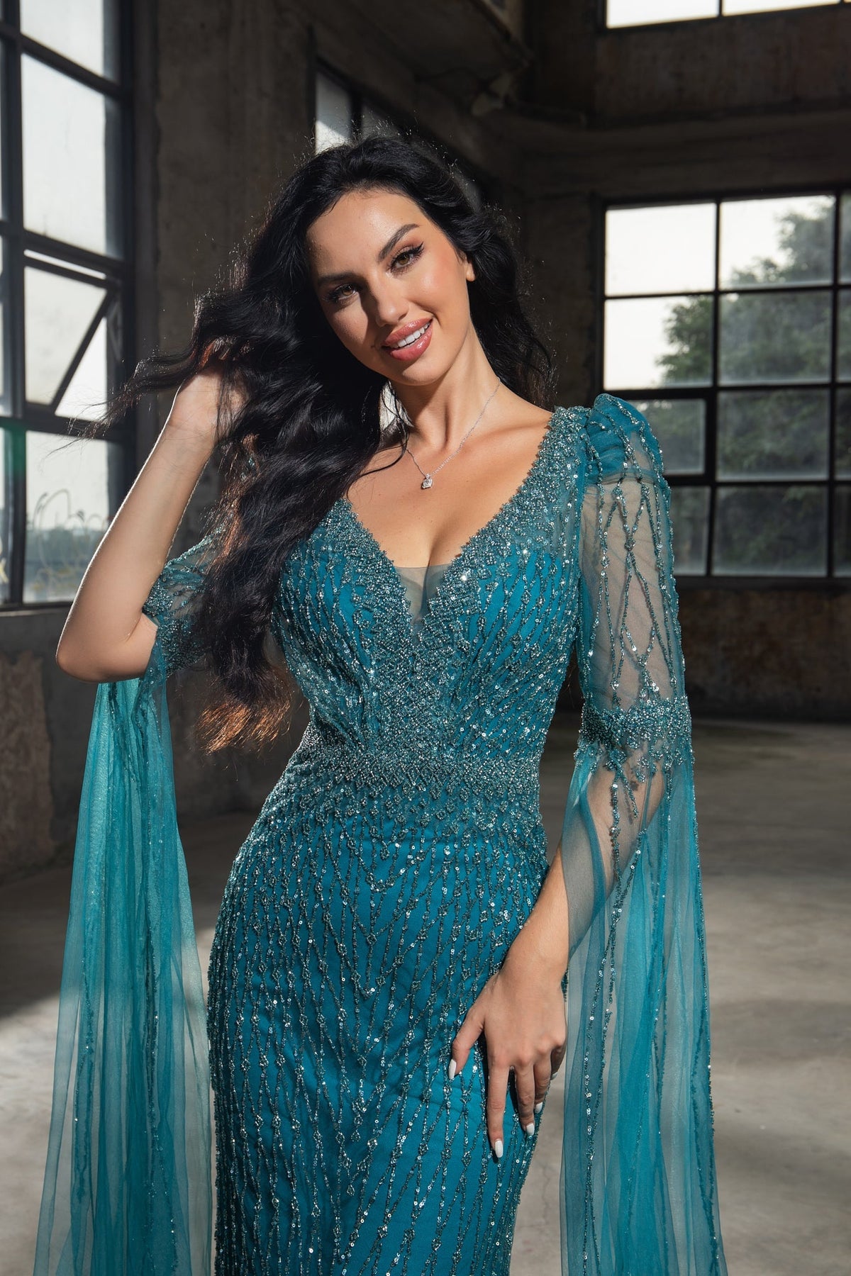 Valentina Montclair — Formal Evening Gown, alternate view 4