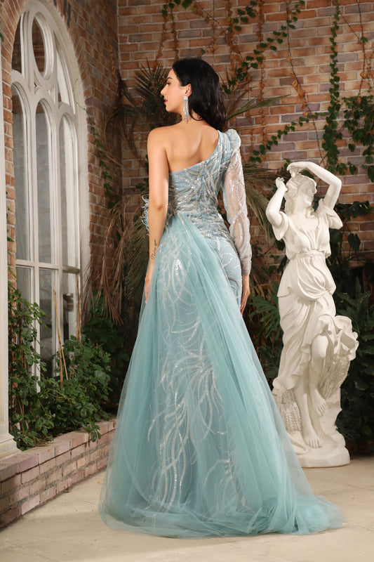 Evening Gown: Style JC1049 - Opulent Empire