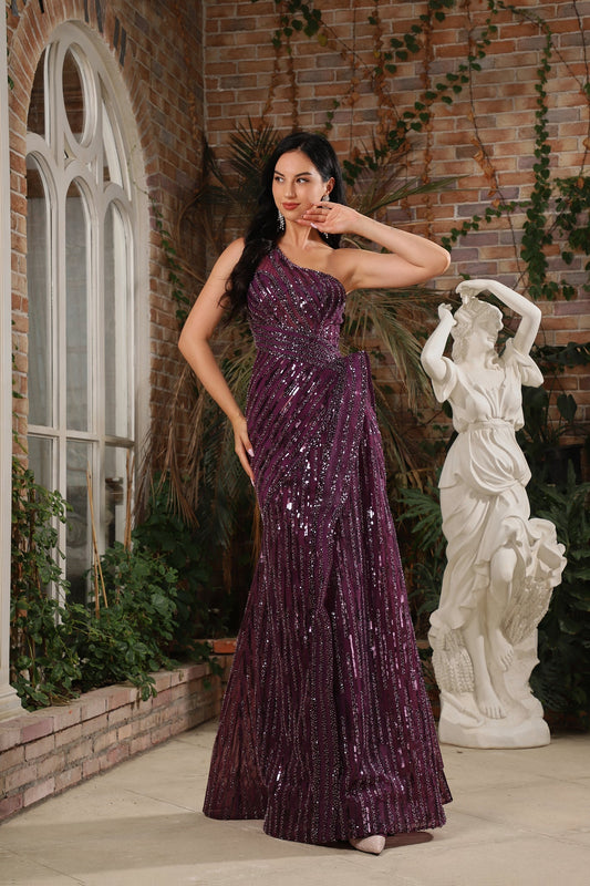 Evening Gown Style 26041 - Opulent Empire