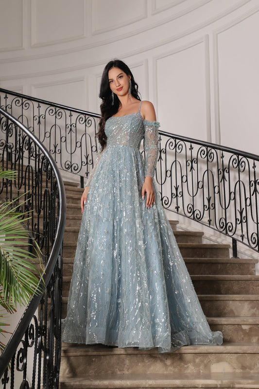 Evening Gown: Style 23011 - Opulent Empire