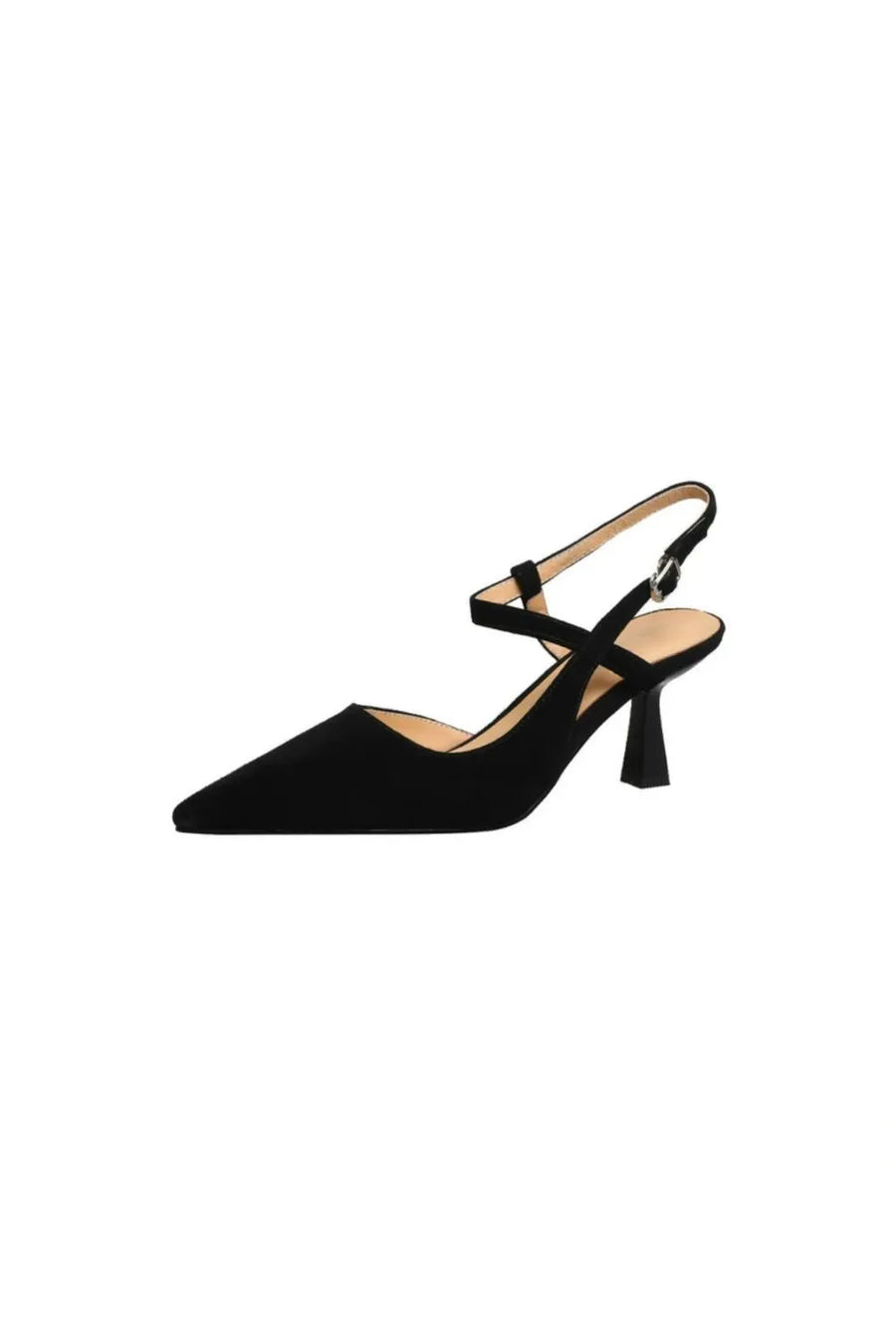 Ocean Fiorenza — Point Toe Slingback Pumps Black Fashion Footwear