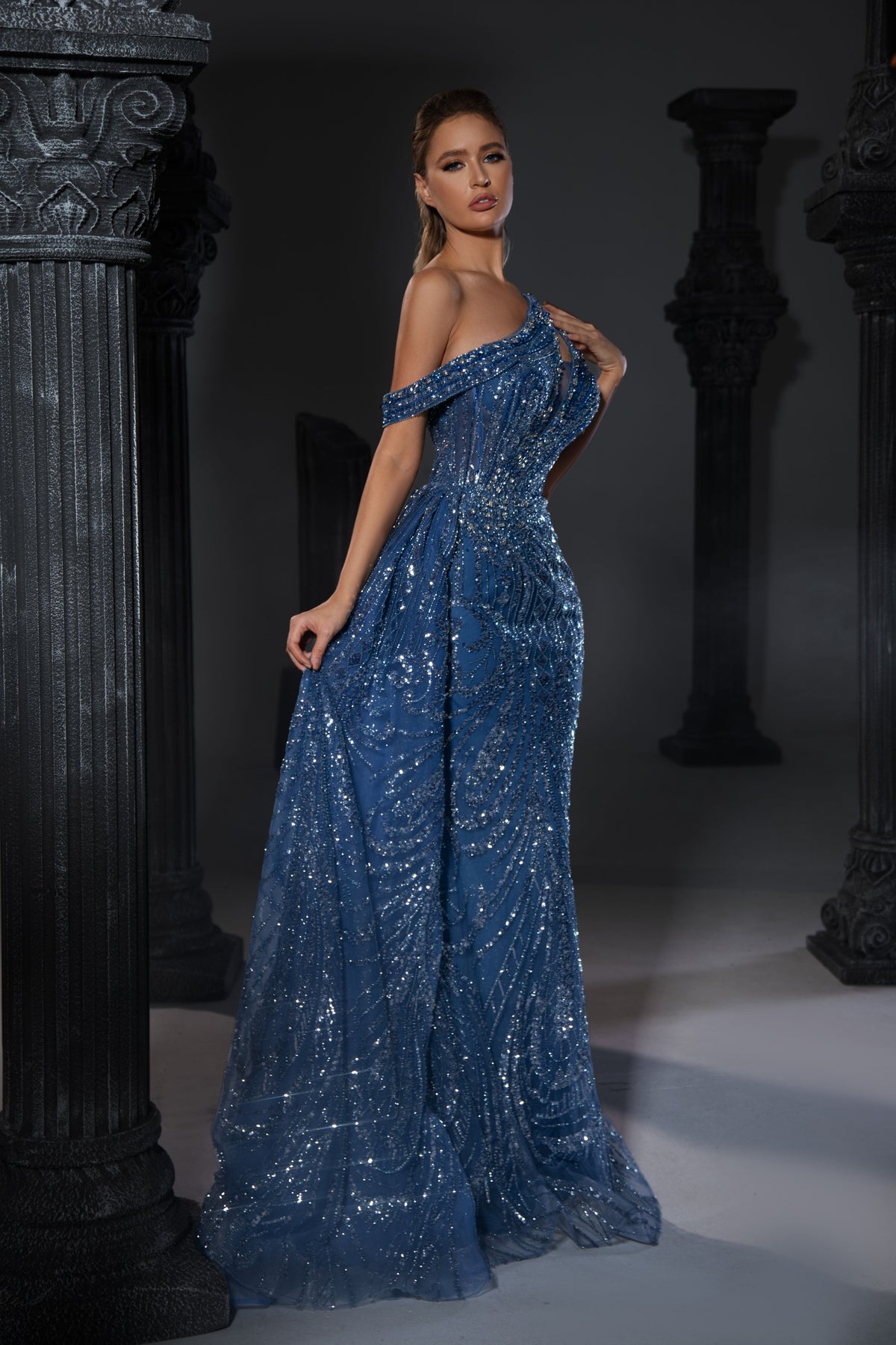 Celestine Montclair — Formal Evening Gown, alternate view 4