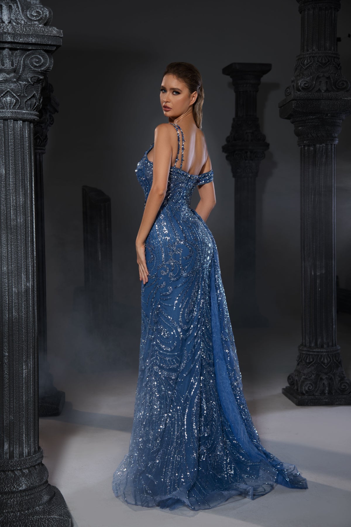 Celestine Montclair — Formal Evening Gown, alternate view 5