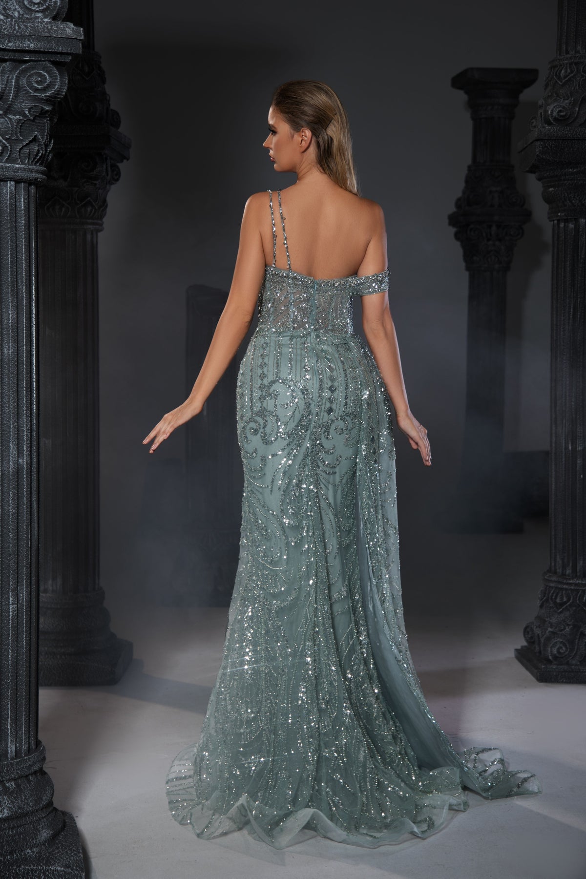 Celestine Montclair — Formal Evening Gown, alternate view 6