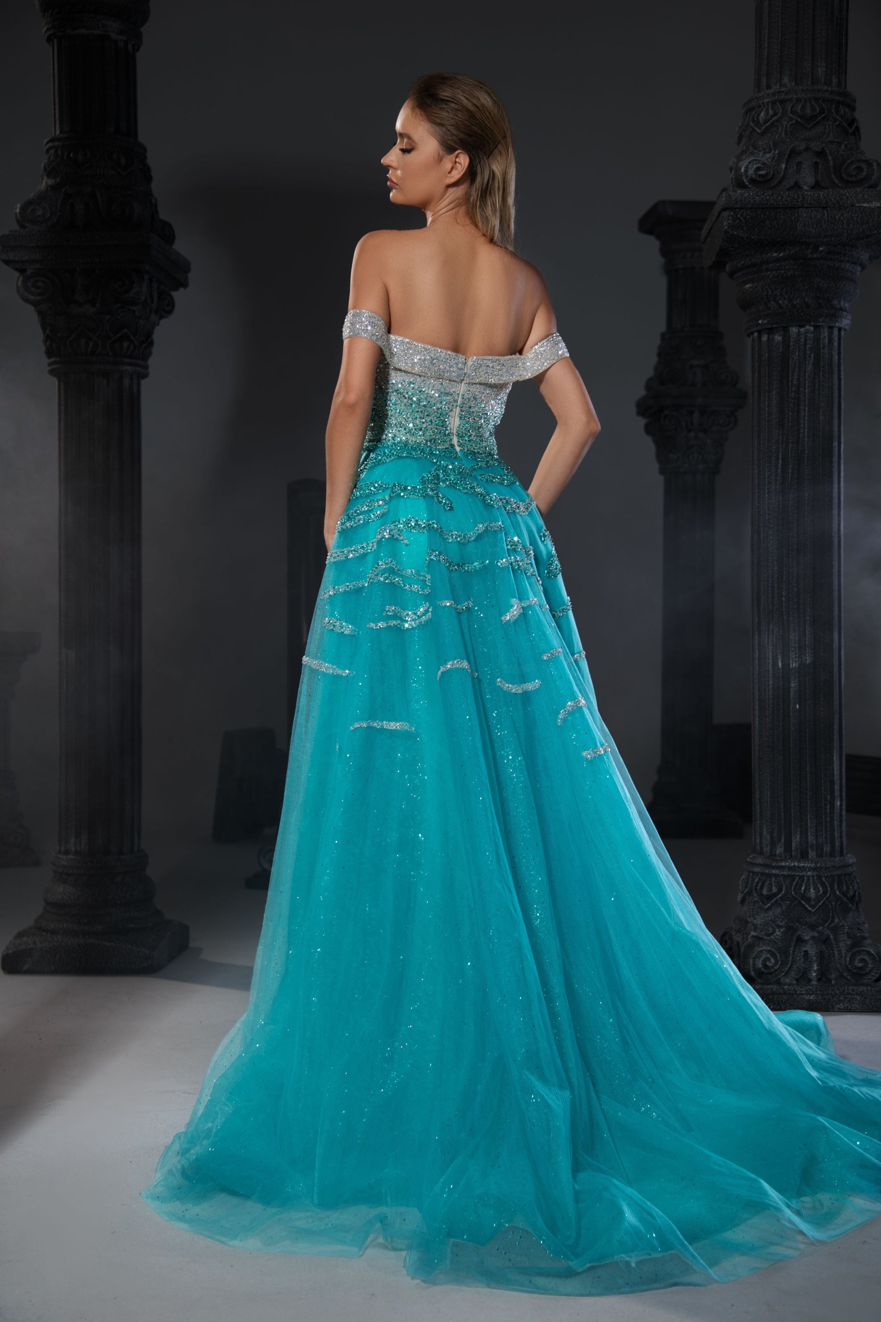 Arabella Laurent — Evening Gown : Style HM139, alternate view 4