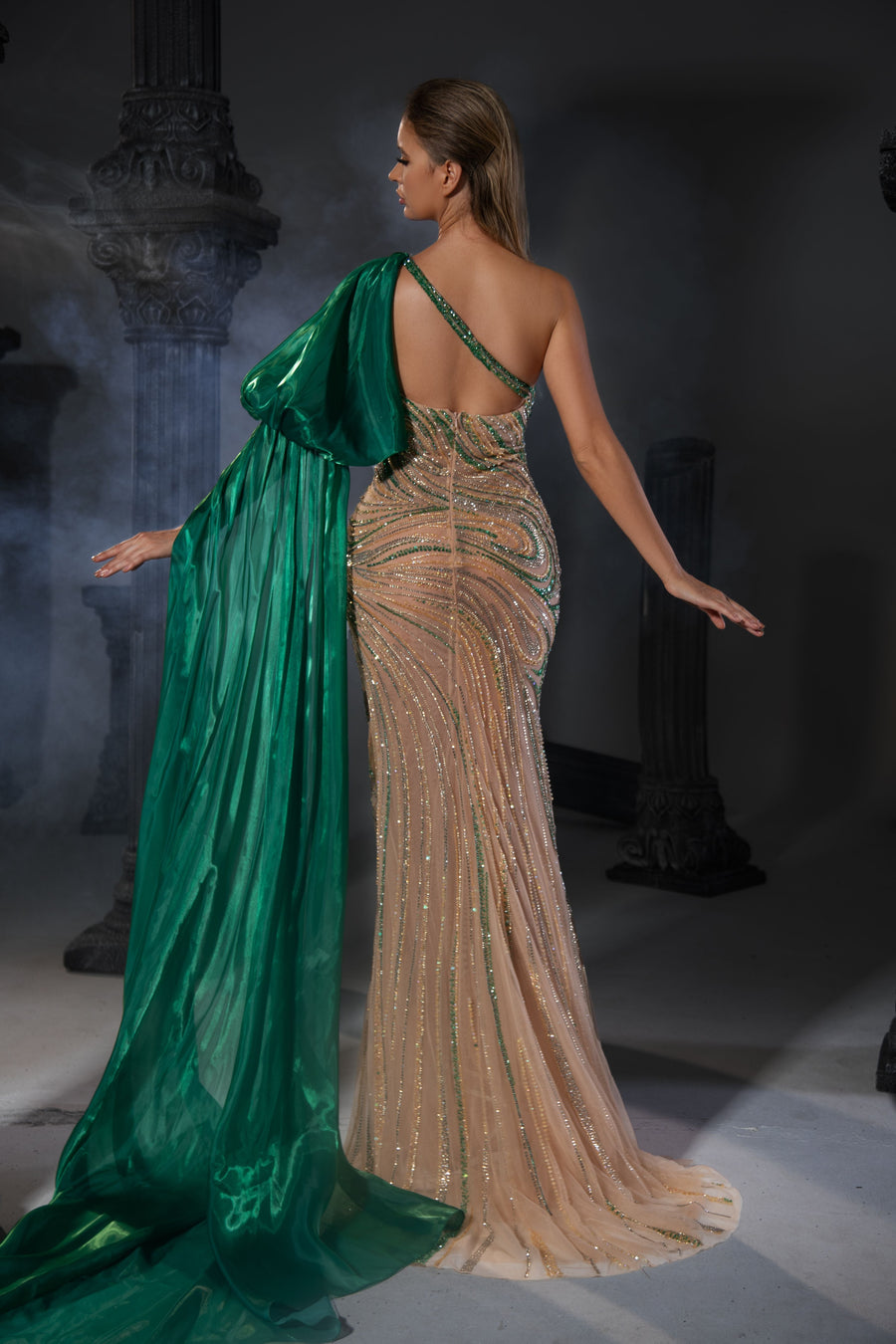 Rosalind Laurent — Evening Gown : Style HM045, alternate view 2