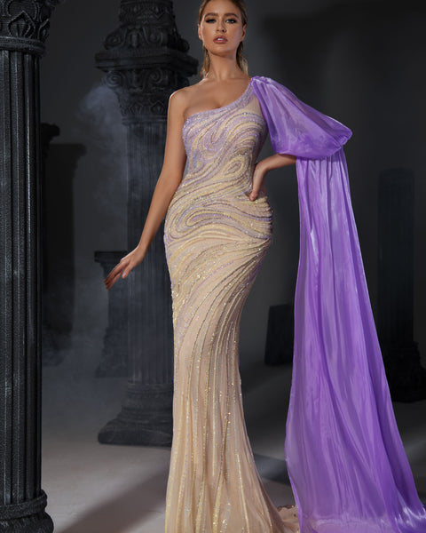 Evening Gown : Style HM045 - Opulent Empire