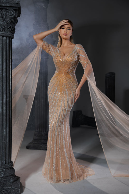 Gown Style HM031 - Opulent Empire