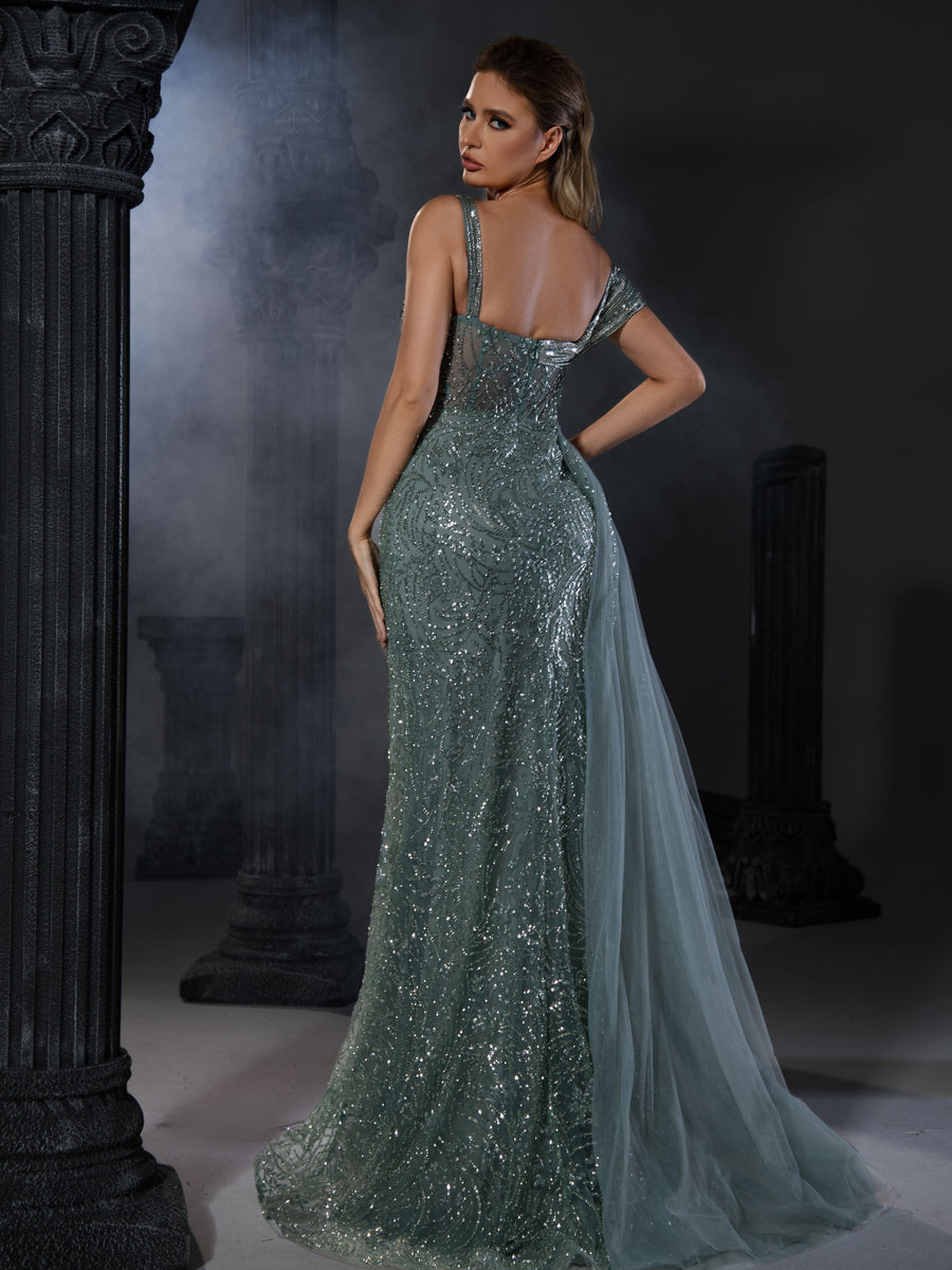 Evening Gowns: Style 5294 - Opulent Empire