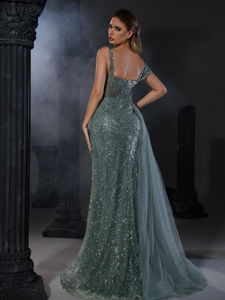 Evening Gowns: Style 5294 - Opulent Empire