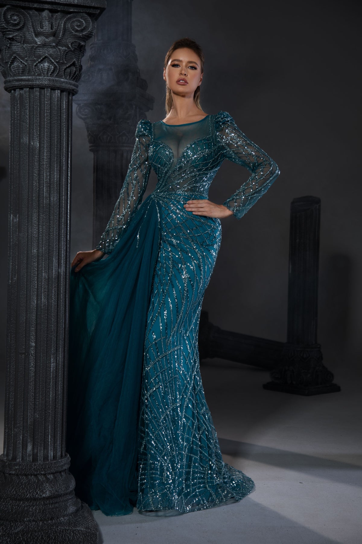 Anastasia Montclair — Formal Evening Gown, alternate view 7
