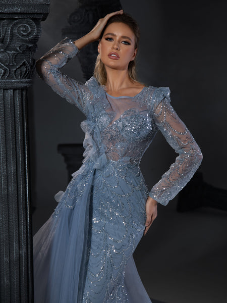 Evening Gown: Style 22101 - Opulent Empire