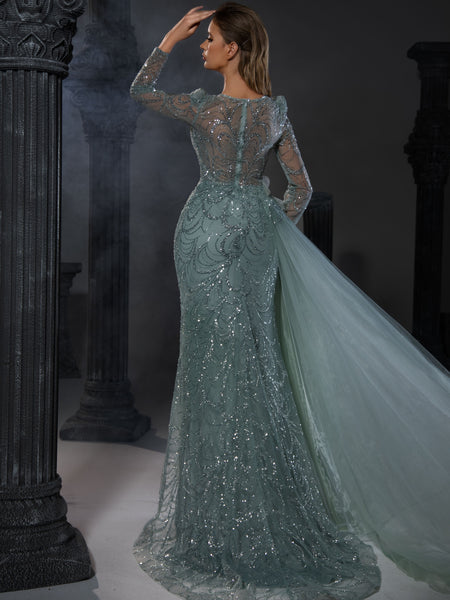 Evening Gown: Style 22101 - Opulent Empire