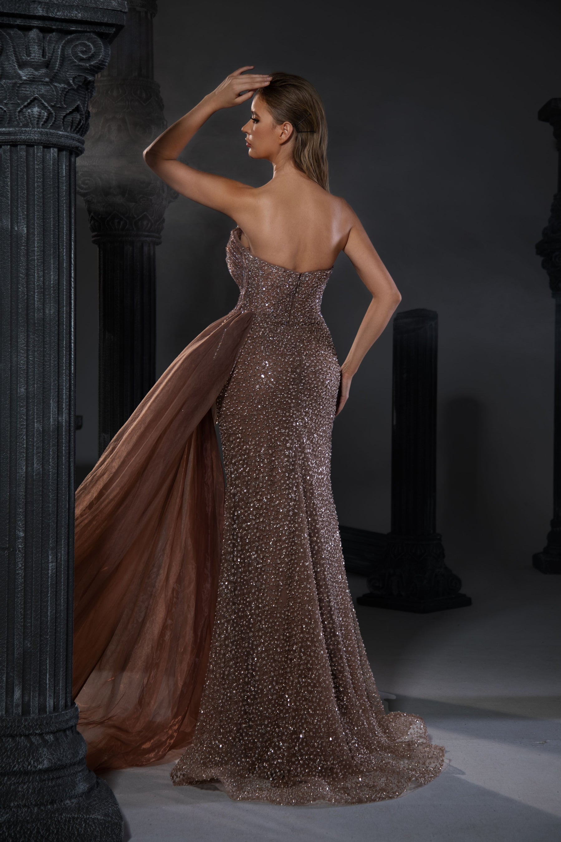 Aurelia Montclair — Formal Evening Gown, alternate view 4