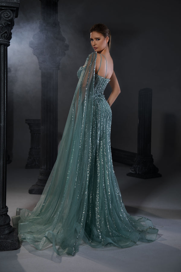 Evangeline Montclair — Formal Evening Gown, alternate view 2