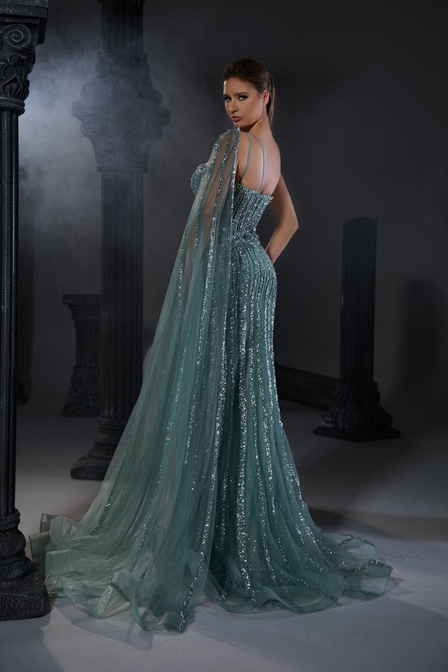 Evangeline Montclair — Formal Evening Gown, alternate view 2