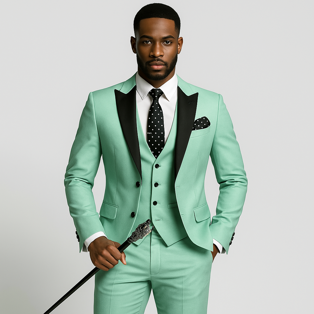 Elspeth — Men's Three-piece Suit Bridegroom Best Man Wedding Suit Men, alternate view 38