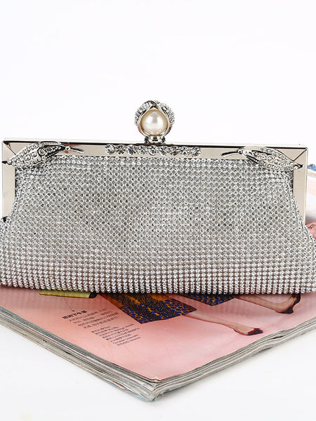 Women's Quality Diamond Evening Bag Chain