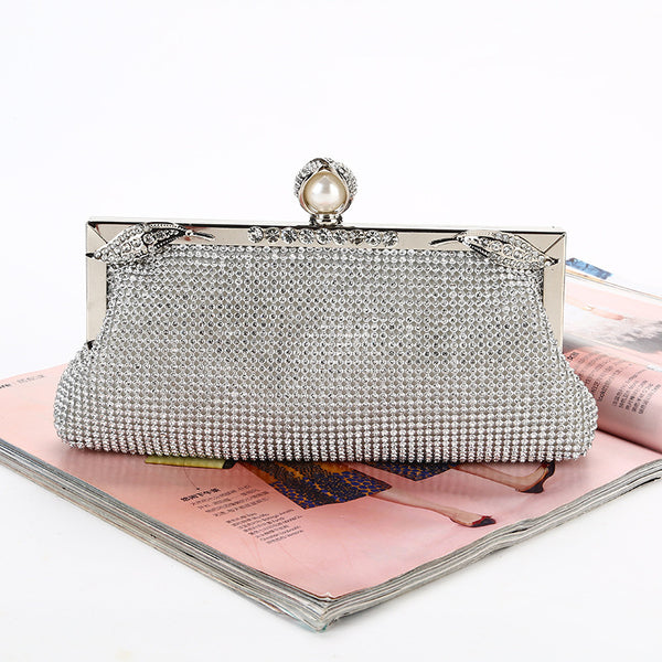 Women's Quality Diamond Evening Bag Chain