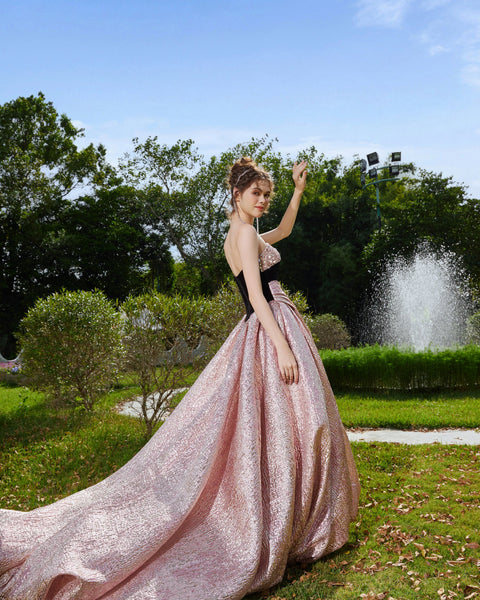 Rose Quartz Enchanté Gown