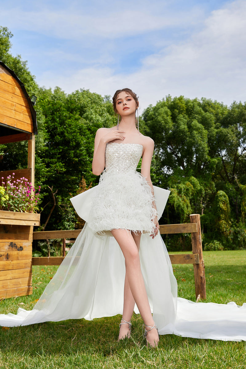 Verena Fontaine — White Women's Occasion Dress