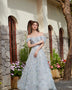 Icy Blossom Gown