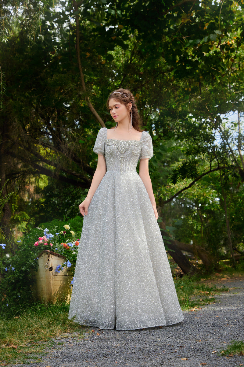 Quintessa Fontaine — Grey Women's Occasion Dress
