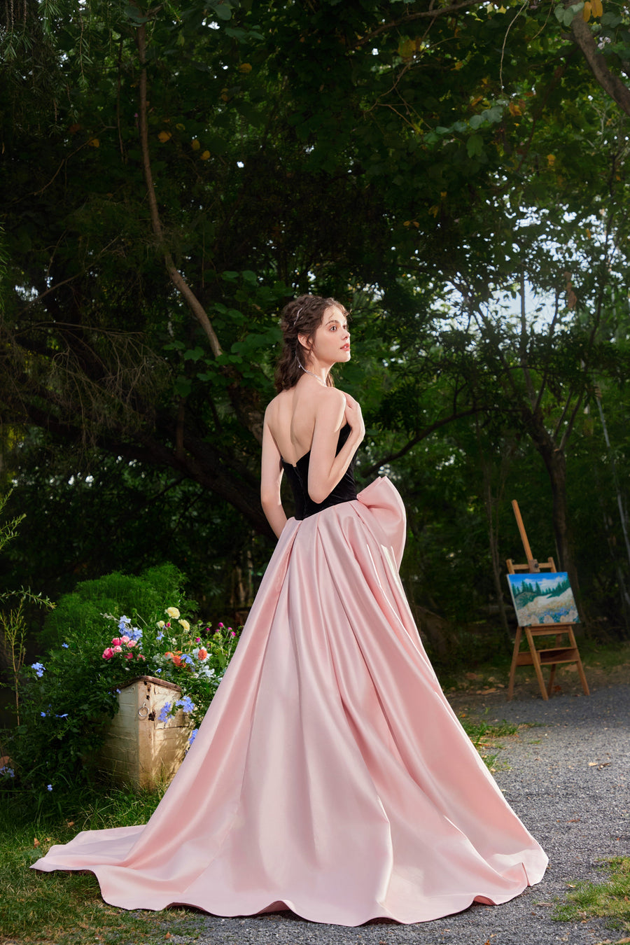 Penelope Fontaine — Pink Women's Occasion Dress, alternate view 2