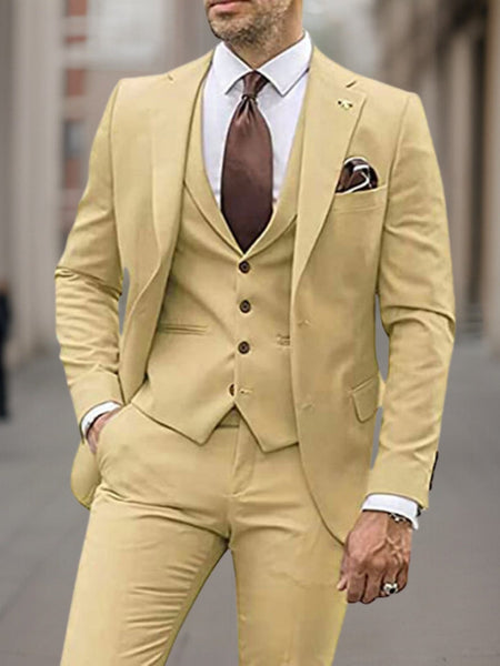 Danielius™ | Premium Business Suit 3-Piece Suit Set