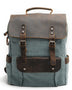 Vintage canvas backpack