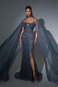 Odette Montclair — Formal Evening Gown, alternate view 5
