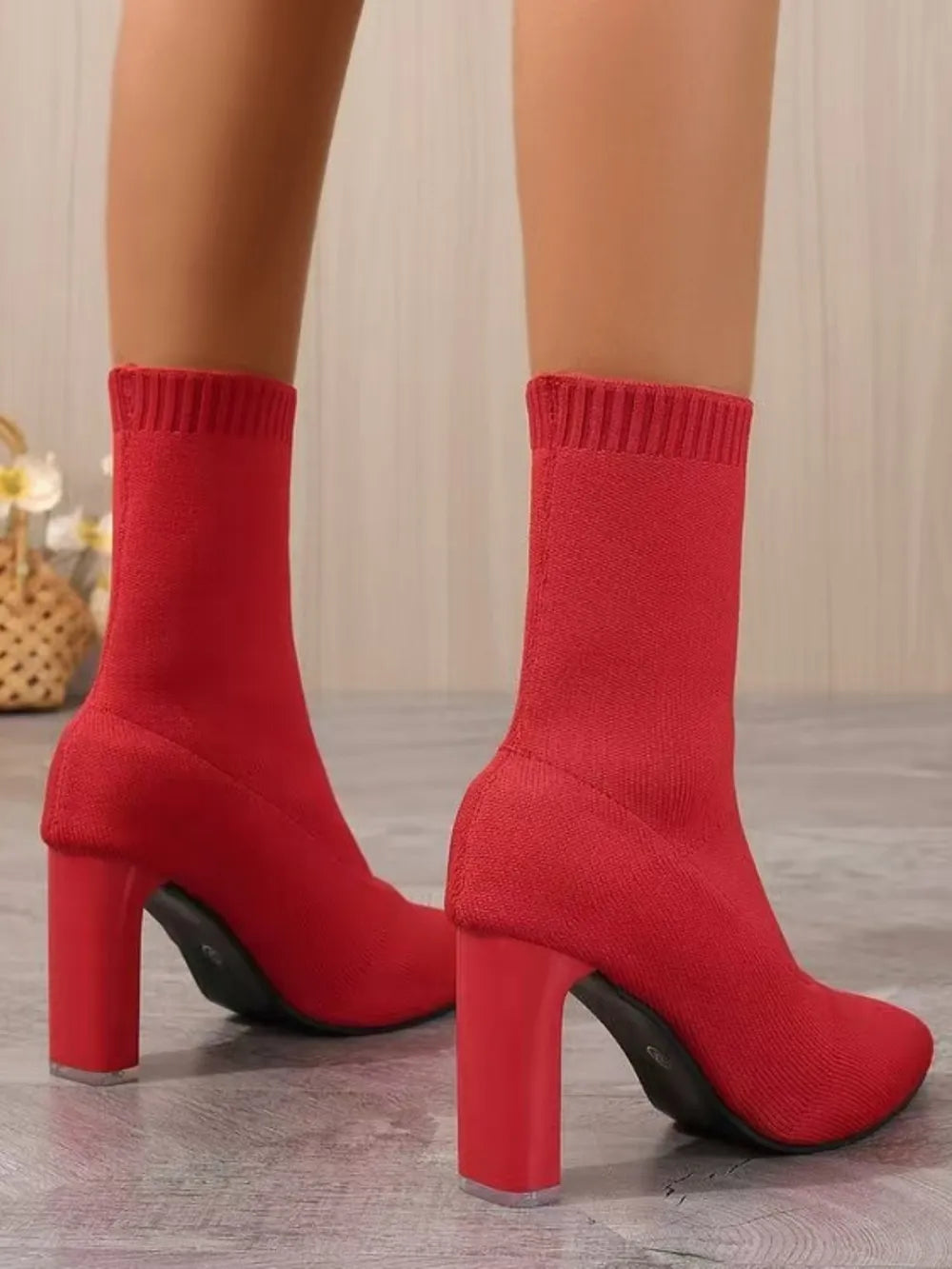 Hollis Sorrento — Point Toe Block Heel Boots, alternate view 4