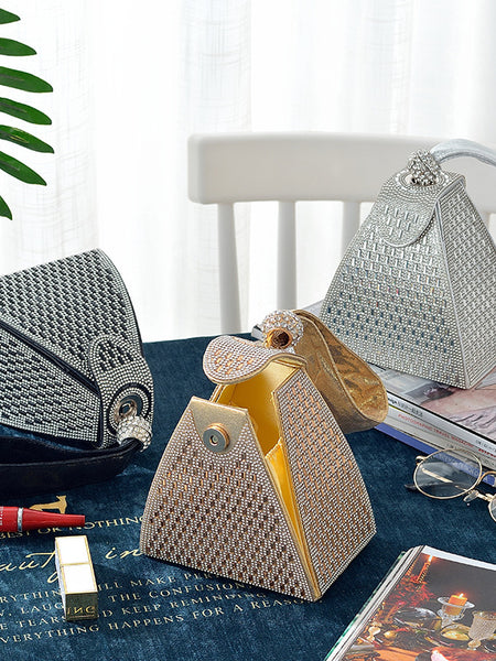 Triangle Diamond Handbag