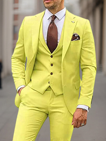 Danielius™ | Premium Business Suit 3-Piece Suit Set