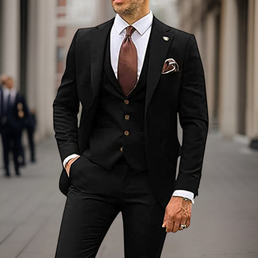 Danielius™ | Premium Business Suit 3-Piece Suit Set