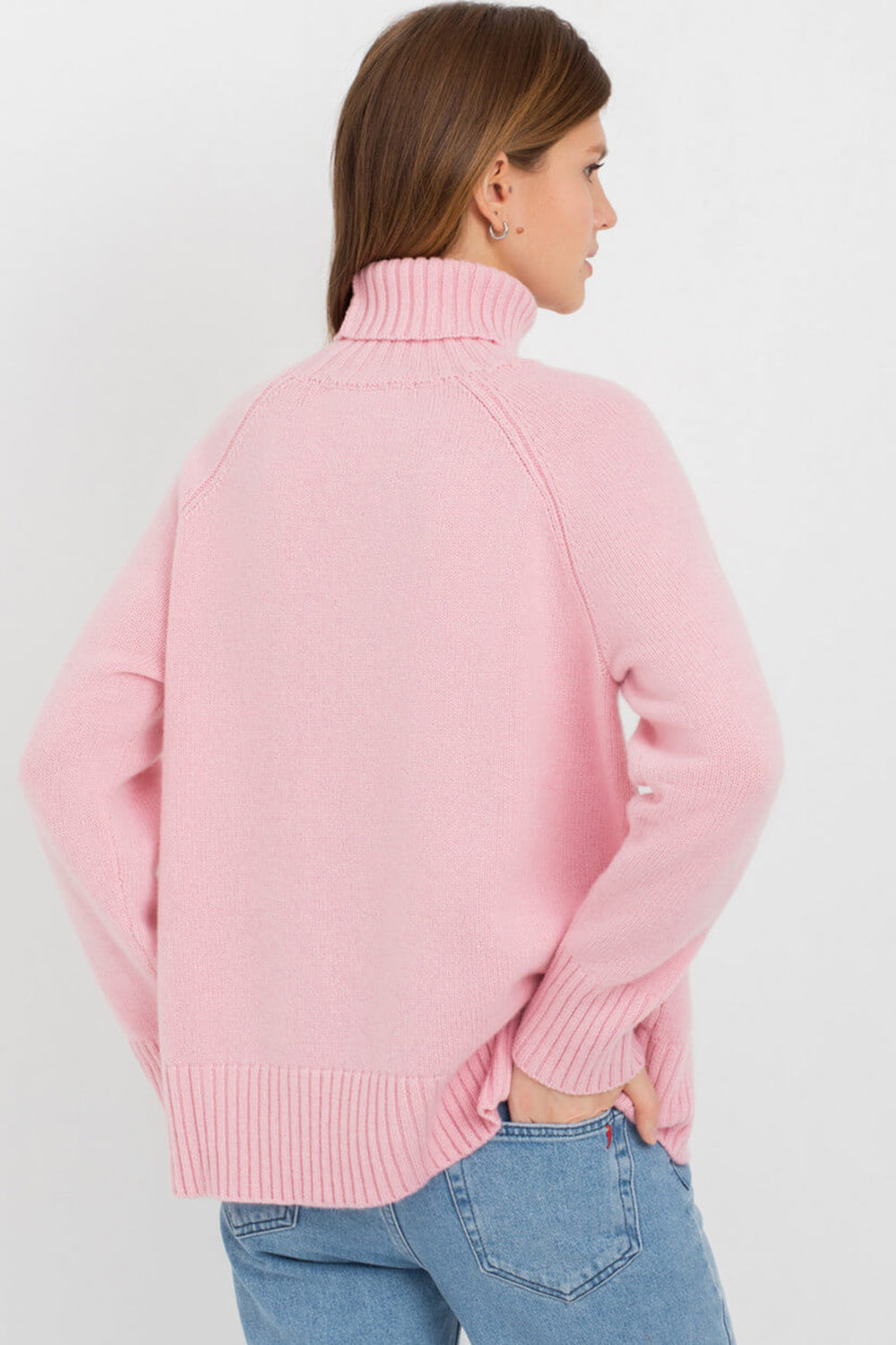 Indigo Moreau — Turtle Neck Raglan Sleeve Sweater, alternate view 4