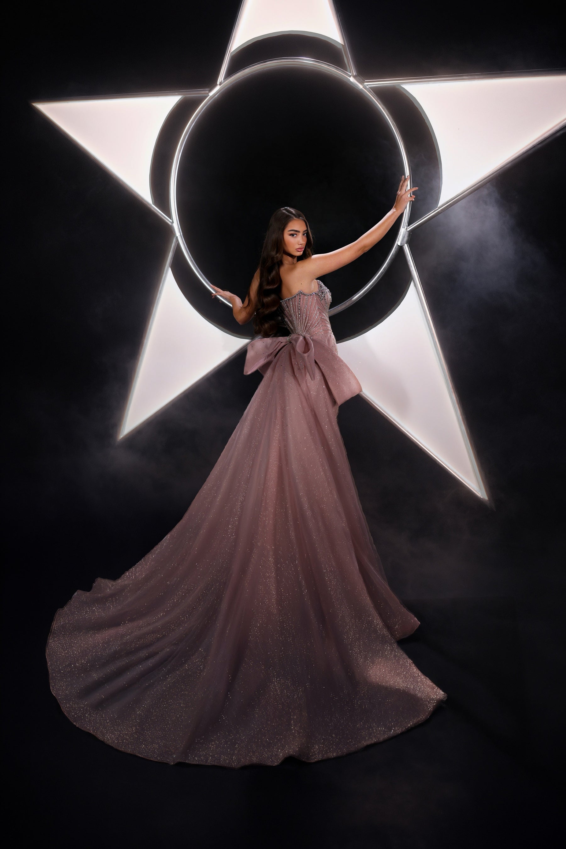 Marceline Valmont — Formal Evening Gown, alternate view 4