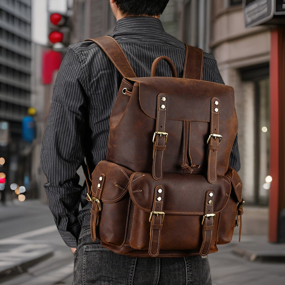 Gabriel™ — Fashionable Trendy Leather Bag, alternate view 4
