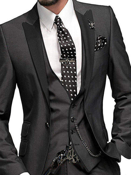 Men's Three-piece Suit Bridegroom Best Man Wedding Suit Men - Opulent Empire