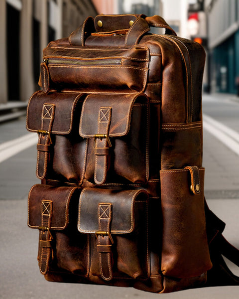 Lyonel™ | Award-Winning Retro Leather Bag