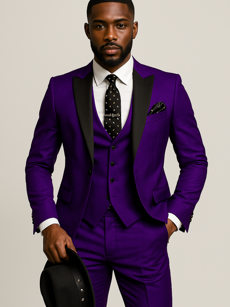 Men's Three-piece Suit Bridegroom Best Man Wedding Suit Men