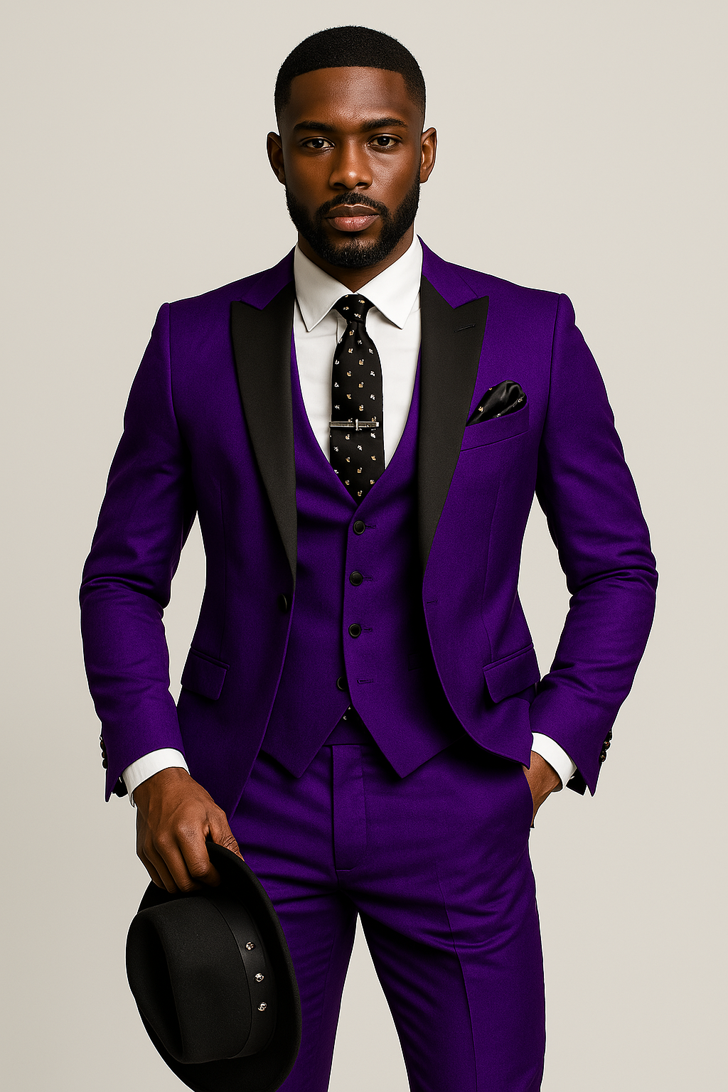 Elspeth — Men's Three-piece Suit Bridegroom Best Man Wedding Suit Men, alternate view 32