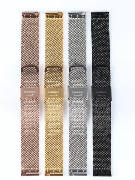 Elegant Mesh Band with Quick Release