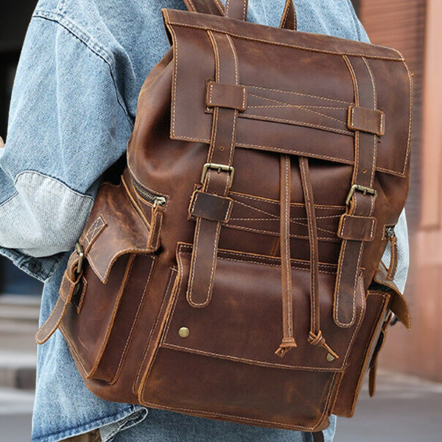 Adam™ — Stylish Handmade Leather Bag, alternate view 2