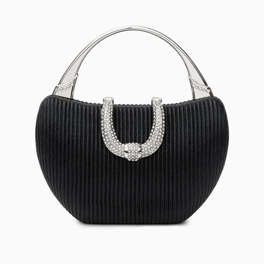 Fancy Metallic Evening Handbag - Opulent Empire